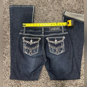 Women's dark wash Blue Jeans